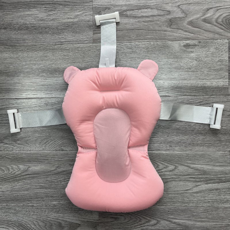 Large Size Baby Suspension Bed Bath Mat Baby Bath Bed Bath Net Bath Pocket Can Sit And Lie Universal Bath Bed Bath Mat - Image 1